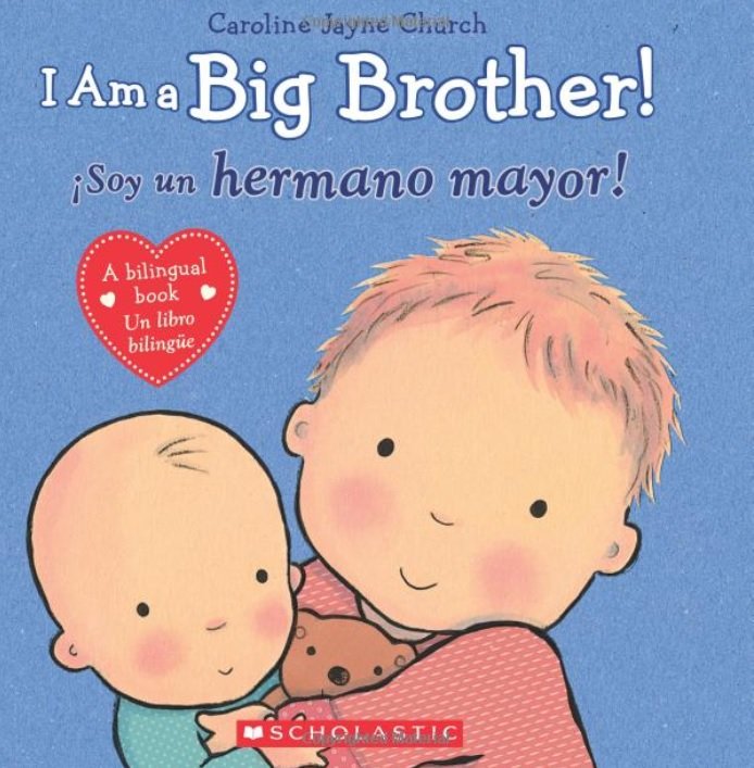 親子共讀I am a Big Brother來進行大寶心理建設
